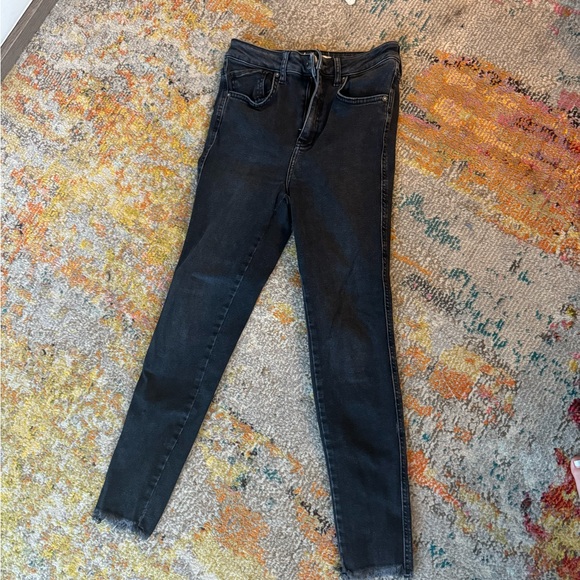 Free People black jeans size 28 - Picture 1 of 4